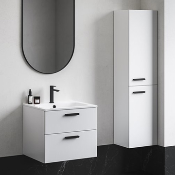 Mobilier de salle de bains Chrome