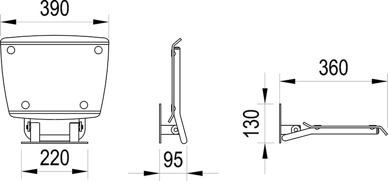 Duschsitze Ovo B II