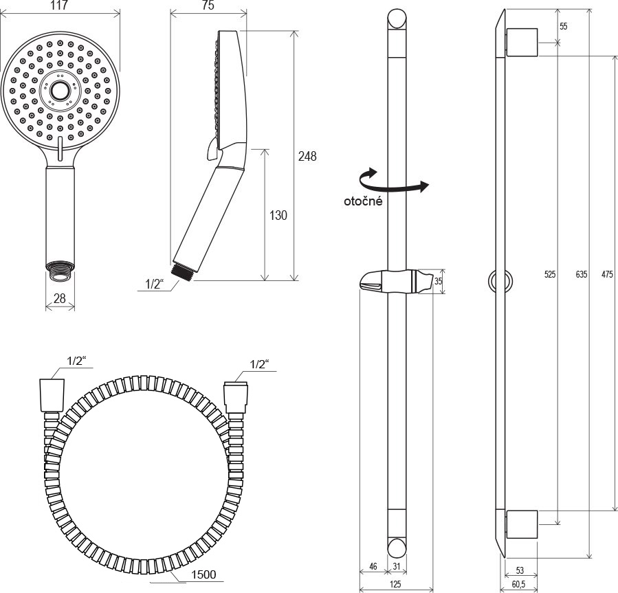 Ensemble de douche 902.00