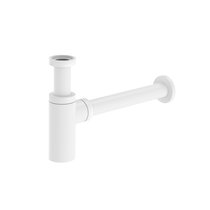 Siphon de lavabo, blanche