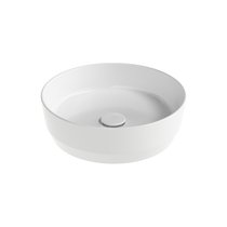 Keramik-Aufsatzwaschbecken Zeta Slim 400