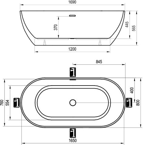 Baignoire Freedom O